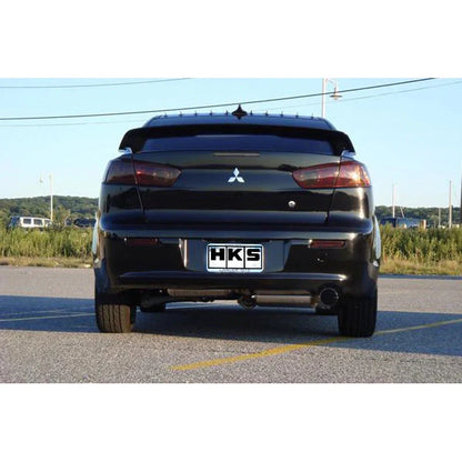 HKS Hi-Power Rear Muffler - 2008-2016 Mitsubishi Lancer