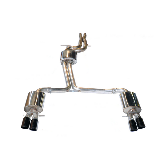 AWE Tuning Audi B8.5 S5 3.0T Touring Edition Exhaust System - Diamond Black Tips (102mm) - STREETUNED