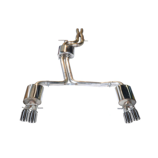 AWE Tuning Audi B8.5 S5 3.0T Touring Edition Exhaust System - Polished Silver Tips (102mm) - STREETUNED