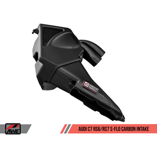 AWE Tuning Audi C7 RS6 / RS7 4.0T S-FLO Carbon Intake V2 - STREETUNED
