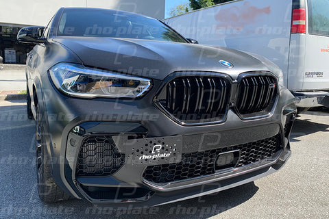 Rho-Plate V2 License Pate Relocator - 2020-2023 BMW X6 M50i / X6M (G06)