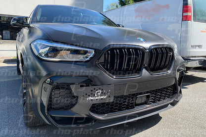 Rho-Plate V2 License Pate Relocator - 2020-2023 BMW X6 M50i / X6M (G06)
