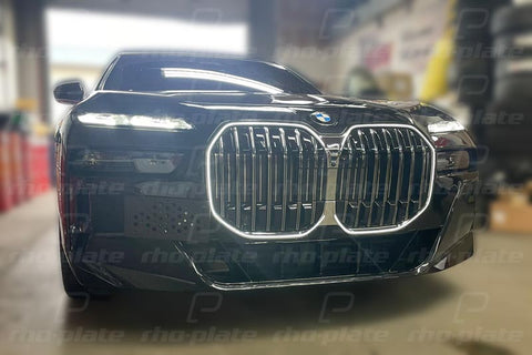 Rho-Plate V2 License Pate Relocator - 2022+ BMW 7-Series / i7 (G70)