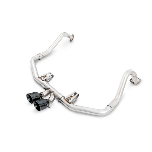 AWE Tuning Track Edition Exhaust with Diamond Black Tips - 2017-2021 Porsche 718 Boxster/Cayman - STREETUNED