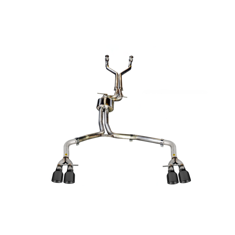 AWE Tuning Audi C7 / C7.5 S6 4.0T Track Edition Exhaust - Diamond Black Tips - STREETUNED