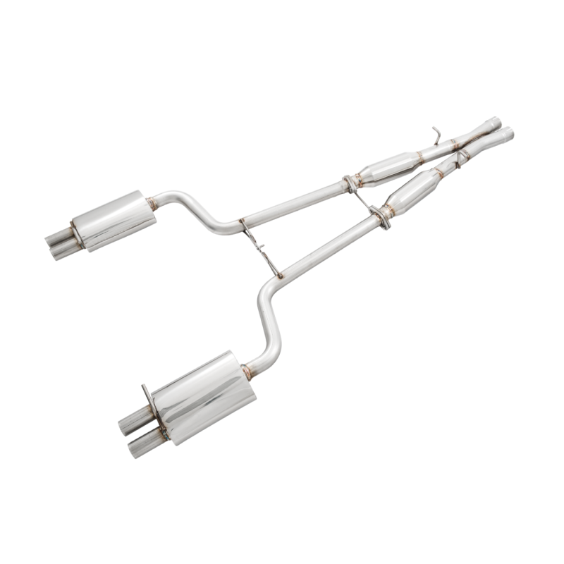 AWE Tuning Audi B7 S4 Touring Edition Exhaust - Diamond Black Tips - STREETUNED