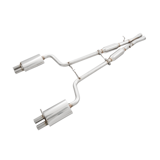 AWE Tuning Audi B7 S4 Touring Edition Exhaust - Diamond Black Tips - STREETUNED