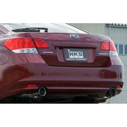 HKS Legamax Premium Exhaust System - 2013-2015 Subaru Legacy Sedan