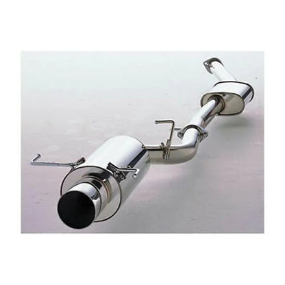 HKS Silent Hi-Power Rear Section ONLY Exhaust w/ External Resonator - 2011-2014 Mazda 2