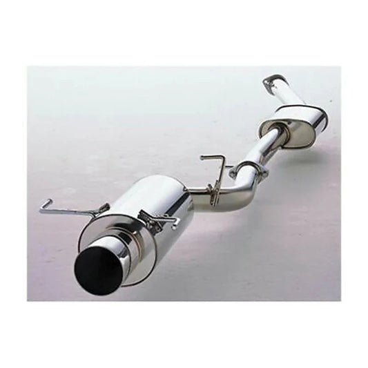 HKS Silent Hi-Power Rear Section ONLY Exhaust w/ External Resonator - 2011-2014 Mazda 2