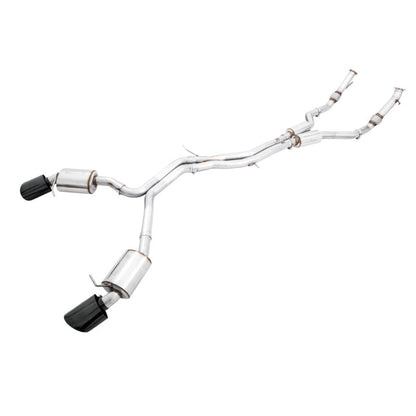 AWE Tuning Audi B9 RS 5 2.9L (Res.For Performance Cat) Touring Edition Exhaust w/ Diamond Black Tips - STREETUNED