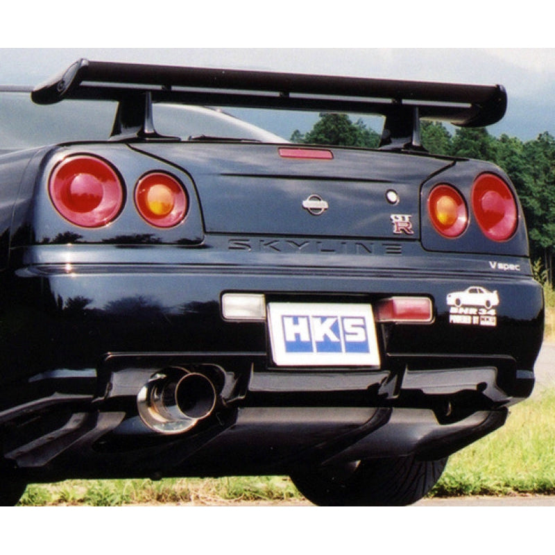 HKS Silent Hi-Power Exhaust System - 1998-2002 Nissan R34 GT-R