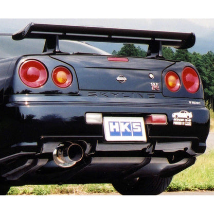 HKS Silent Hi-Power Exhaust System - 1998-2002 Nissan R34 GT-R