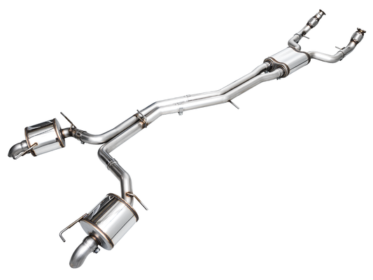 AWE Tuning Touring Edition Catback Exhaust - 2019-2023 Audi C8 A6/A7 - STREETUNED