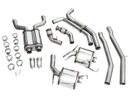 AWE Tuning Touring Edition Catback Exhaust - 2019-2023 Audi C8 A6/A7 - STREETUNED