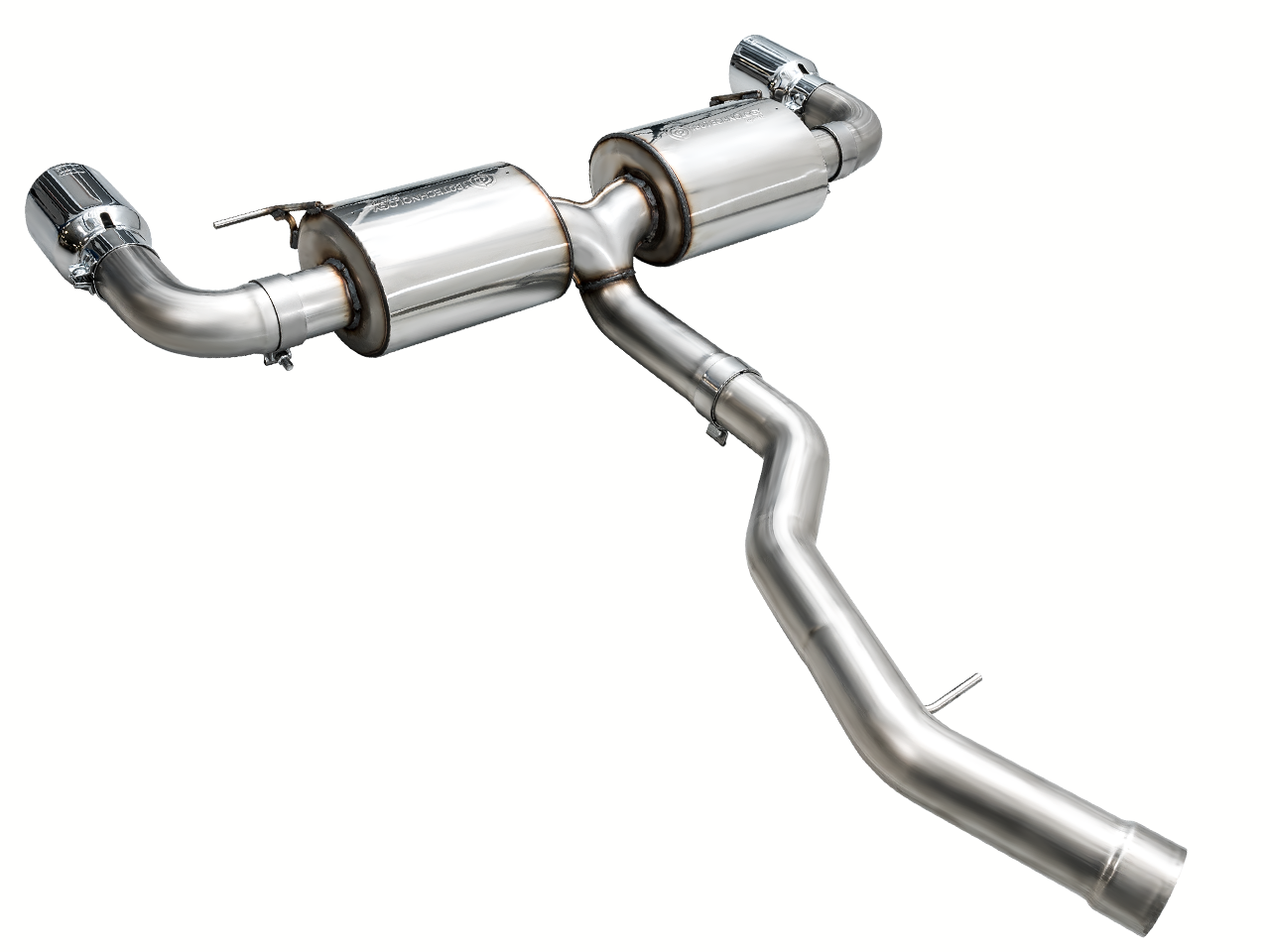 AWE Tuning Touring Edition Axleback Exhaust with Chrome Silver Tips - 2019-2024 BMW G2X 330i / 2021-2024 BMW G2X 430i Base - STREETUNED