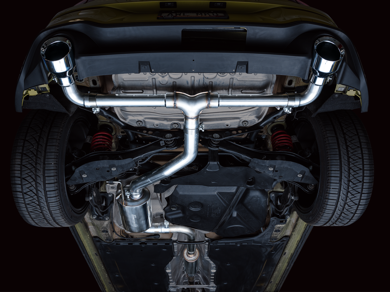 AWE Tuning Track Edition Exhaust with Chrome Silver Tips - 2022-2024 Volkswagen MK8 GTI - STREETUNED