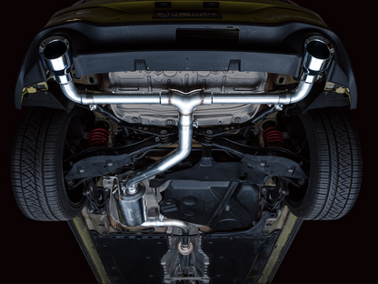 AWE Tuning Track Edition Exhaust with Chrome Silver Tips - 2022-2024 Volkswagen MK8 GTI - STREETUNED