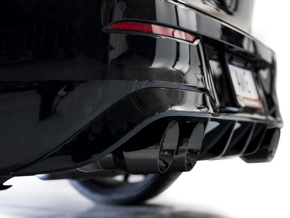 AWE Tuning Track Edition Quad Exhaust with Diamond Black Tips - 2022-2024 Volkswagen MK8 Golf R - STREETUNED