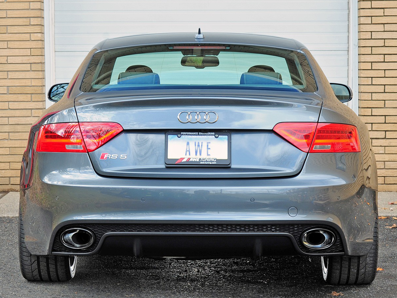 AWE Tuning Touring Edition Exhaust System - 2013-2015 Audi B8.5 RS5 Cabriolet - STREETUNED
