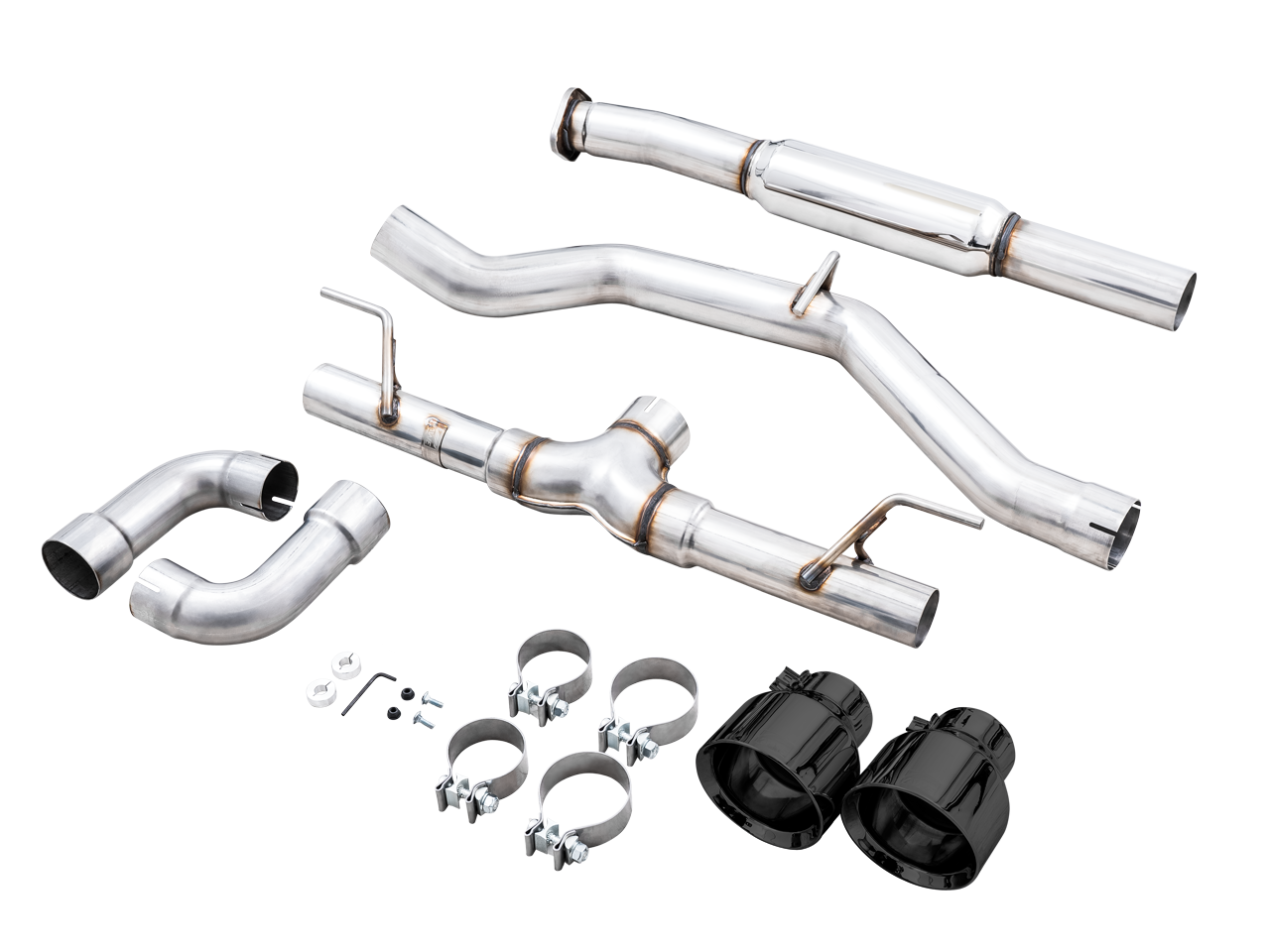 AWE Tuning Track Edition Catback Exhaust with Diamond Black Tips - 2022-2024 Subaru BRZ/Toyota GR86/Toyota 86 - STREETUNED