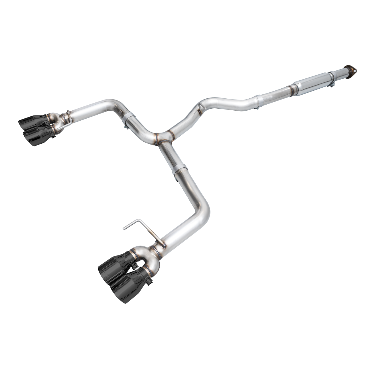 AWE Tuning Track Edition Exhaust - Diamond Black Tips - 2022-2024 Subaru WRX (VB) - STREETUNED