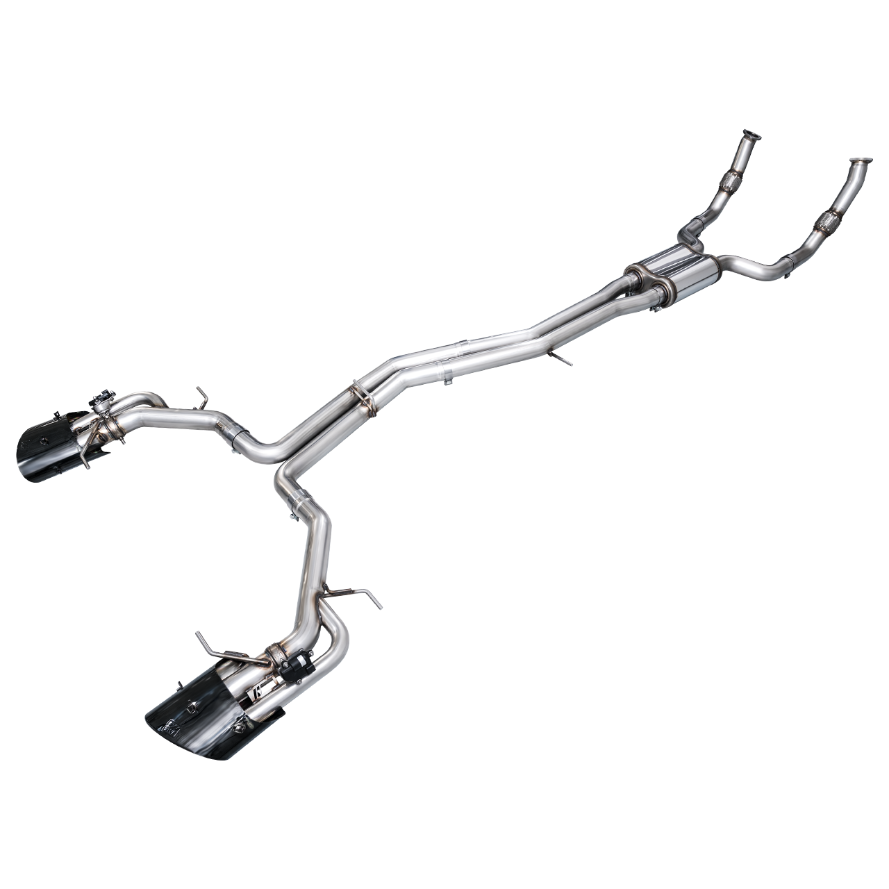 AWE Tuning 2021-2023 Audi C8 RS6/RS7 SwitchPath Cat-back Exhaust - Diamond Black Tips - STREETUNED