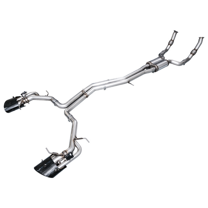 AWE Tuning 2021-2023 Audi C8 RS6/RS7 SwitchPath Cat-back Exhaust - Diamond Black Tips - STREETUNED