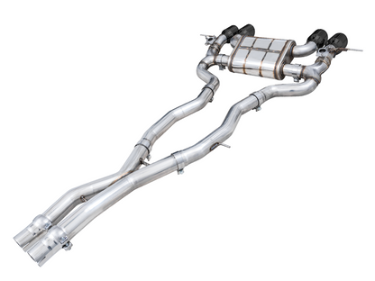 AWE Tuning SwitchPath Catback Exhaust with Diamond Black Tips - 2021-2024 BMW G80 M3/G82 M4 - STREETUNED