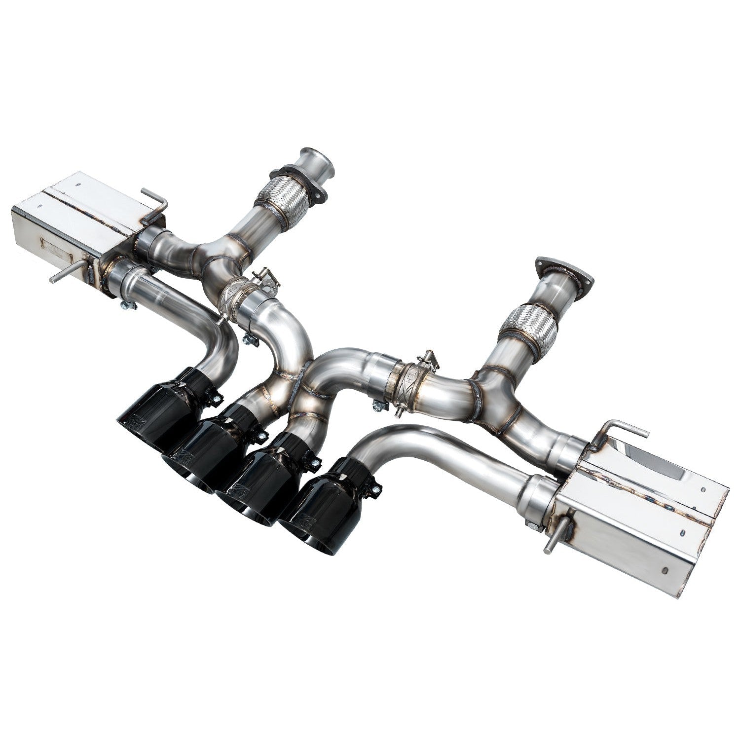 AWE Tuning SwitchPath Catback Exhaust with Diamond Black Tips- 2023-2024 Chevrolet Corvette Z06 (C8) - STREETUNED