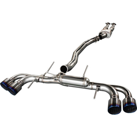 HKS Racing Muffler Exhaust w/ Silencer - 2009-2018 Nissan R35 GT-R