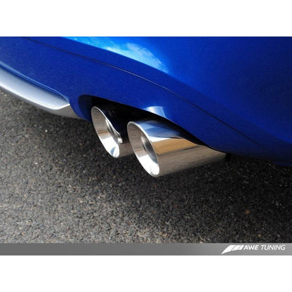 AWE Tuning Audi B8 S5 4.2L Track Edition Exhaust System - Polished Silver Tips - STREETUNED