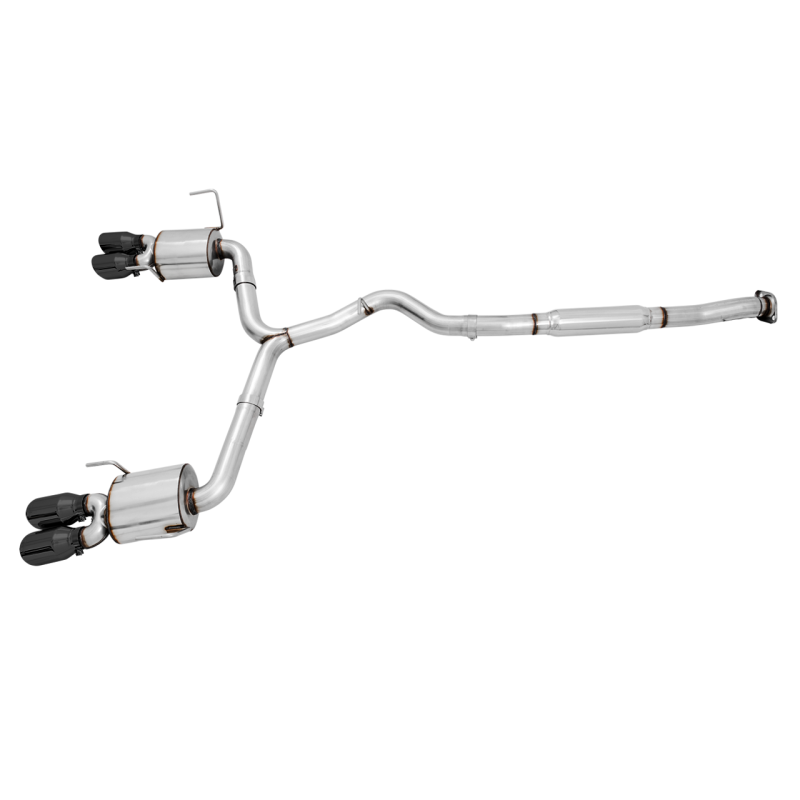 AWE Tuning Touring Edition Exhaust with Diamond Black Tips (102mm) - 2015-2021 Subaru WRX VA Sedan - STREETUNED
