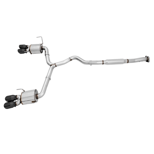 AWE Tuning Touring Edition Exhaust with Diamond Black Tips (102mm) - 2015-2021 Subaru WRX VA Sedan - STREETUNED