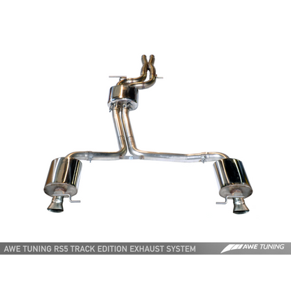 AWE Tuning Audi B8.5 RS5 Cabriolet Track Edition Exhaust System - STREETUNED