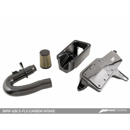 AWE Tuning S-FLO Carbon Intake - 2013-2018 BMW 228i/320i/328i/428i - STREETUNED