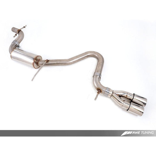 AWE Tuning Audi 8P A3 FWD Cat-Back Performance Resonated Exhaust - STREETUNED
