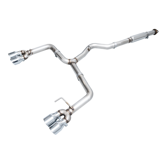 AWE Tuning Track Edition Exhaust with Chrome Silver Tips - 2022-2024 Subaru WRX (VB) - STREETUNED