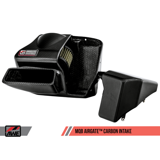AWE Tuning Audi / Volkswagen MQB 1.8T/2.0T/Golf R Carbon Fiber AirGate Intake w/ Lid - STREETUNED