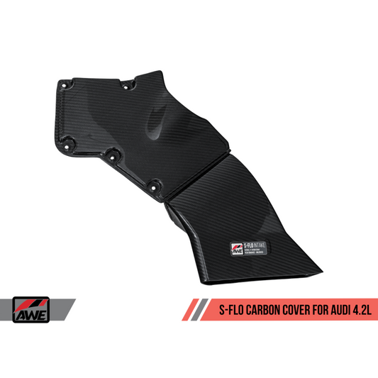 AWE Tuning Audi 3.0T S-FLO Carbon Cover - STREETUNED