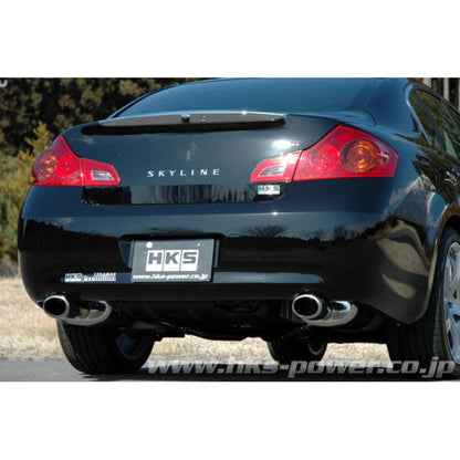 HKS Legamax Premium Exhaust System - 2007-2013 Infiniti G35 / G37