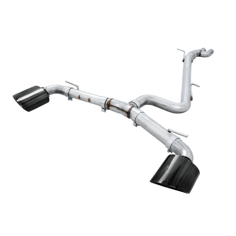 AWE Tuning 17-19 Audi RS3 8V Track Edition Exhaust - Diamond Black Tips RS-Style Tips - STREETUNED