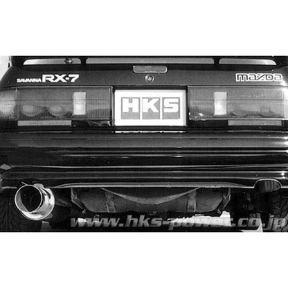 HKS Silent Hi-Power Exhaust - 1987-1991 Mazda RX-7