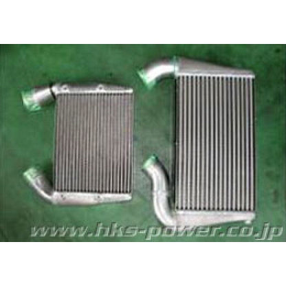 HKS R-Type Intercooler Kit with Shroud - 2009-2021 Nissan R35 GTR