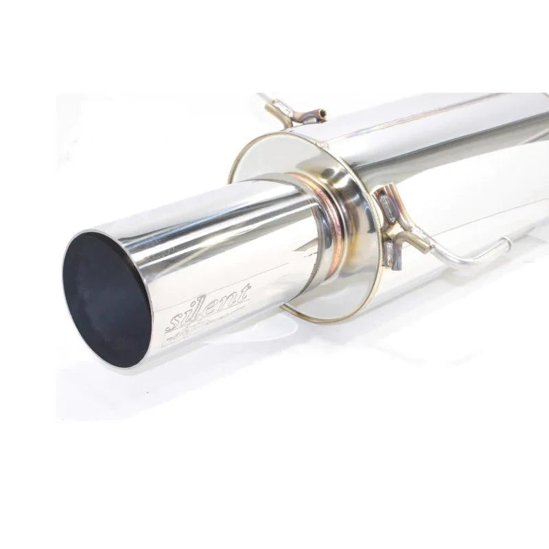 HKS Silent Hi-Power Exhaust System - 1996-1999 Mitsubishi Evolution 4-6