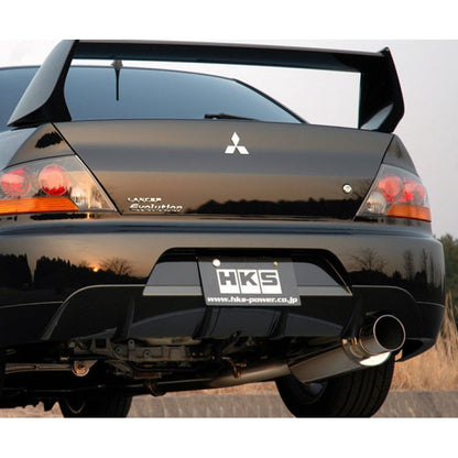 HKS Silent Hi-Power Exhaust - 2005-2007 Mitsubishi Evolution 9