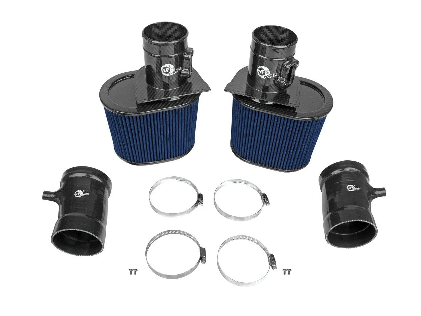 aFe Track Series Carbon Fiber Cold Air Intake System w/ Pro 5R Filter - 2014-2023 Audi R8/ Lamborghini Huracan