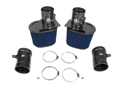 aFe Track Series Carbon Fiber Cold Air Intake System w/ Pro 5R Filter - 2014-2023 Audi R8/ Lamborghini Huracan