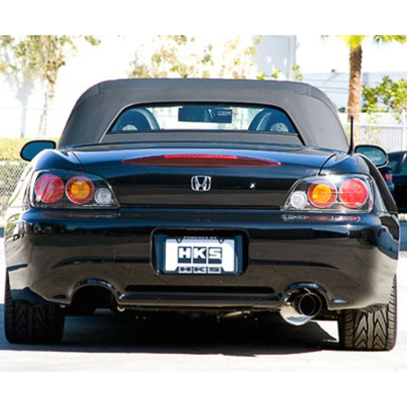 HKS Power Racing Version Exhaust w/ Titanium Tip - 2000-2009 Honda S2000