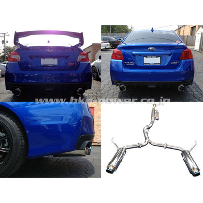 HKS Hi-Power Muffler - 2015-2021 Subaru WRX/WRX STI